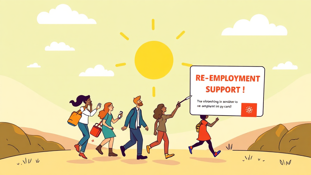 재기지원카드가 가져올 변화 (cartoon 스타일)