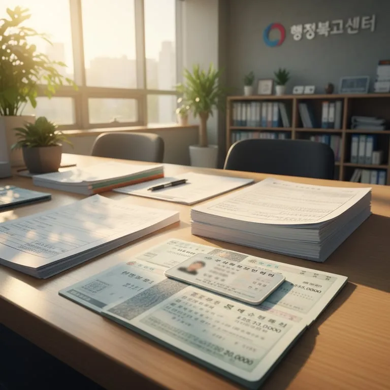 꼼꼼하게 챙겨야 할 서류 목록들