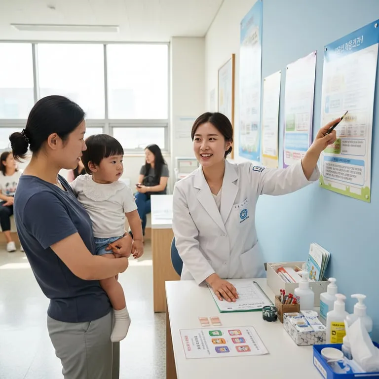 전액 지원되는 17종 국가예방접종의 상세 내용