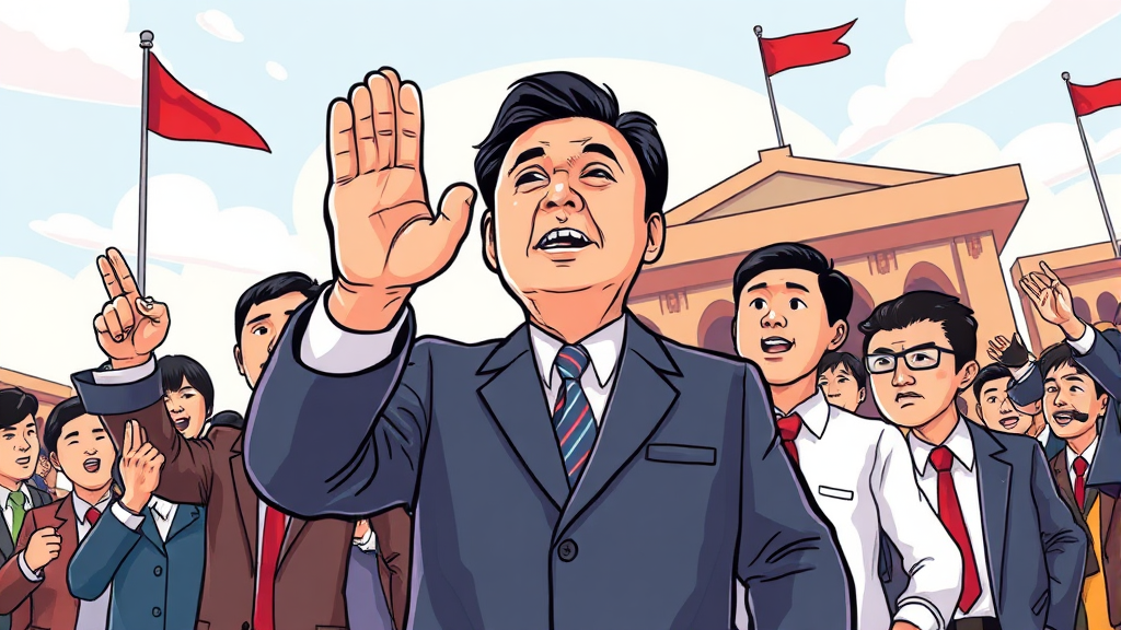 오세훈 시장, 공천 신청 않기로 결정 (cartoon 스타일)