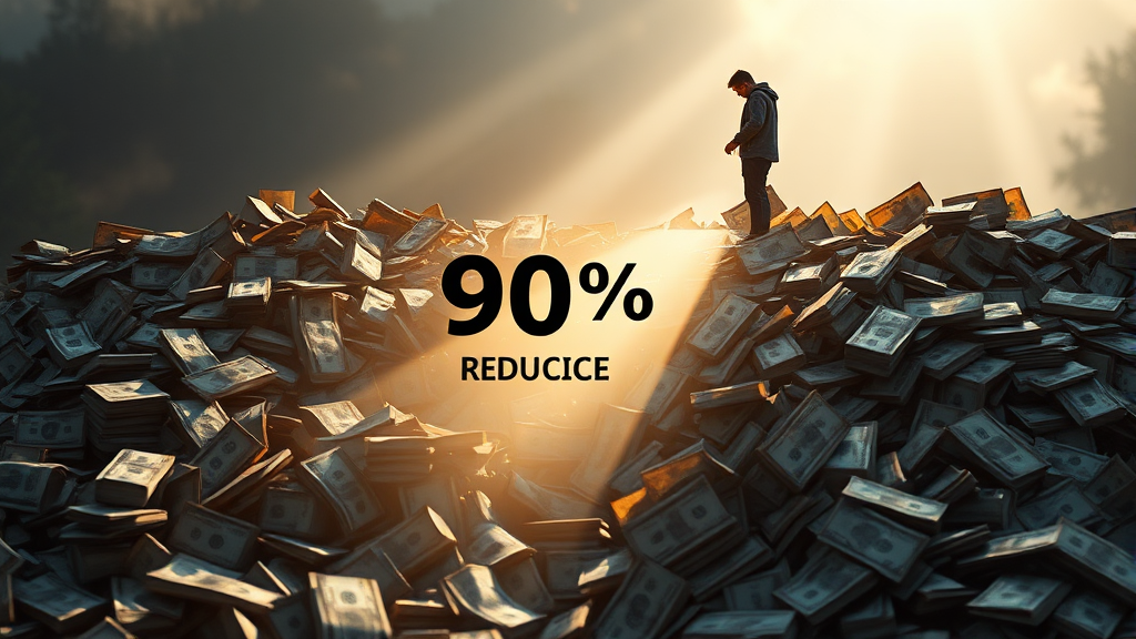 2026년 개인회생 신청 자격부터 90% 빚 탕감까지 완벽 가이드 6 90% 빚 탕감, 가능한 경우와 조건은? (realistic 스타일)