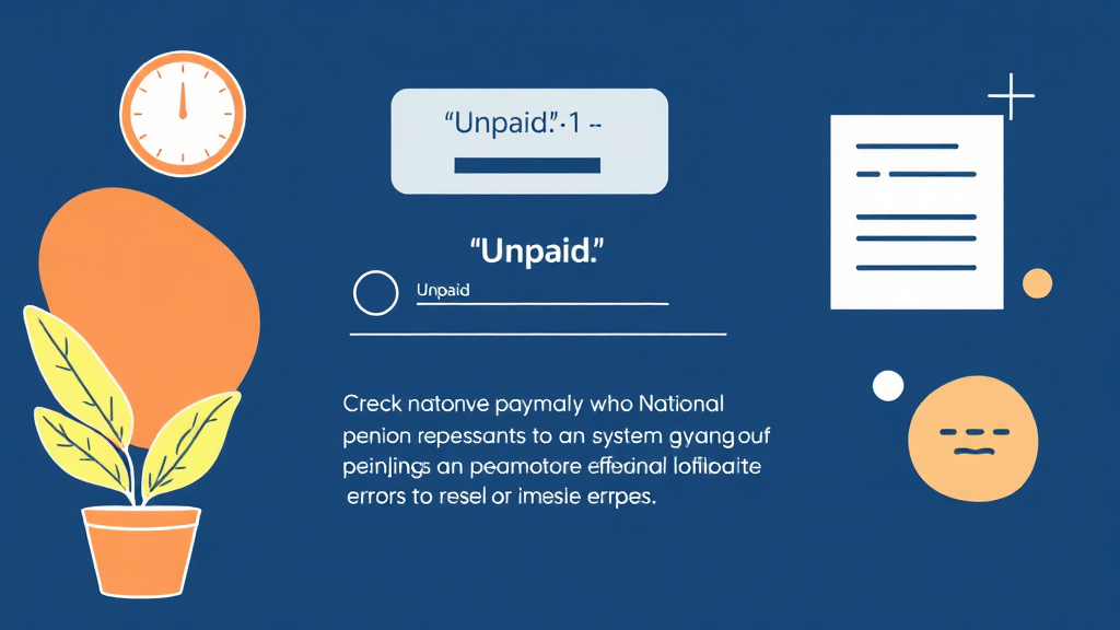 국민연금 납부액 조회부터 예상 수령액까지, 노후 준비 완벽 가이드 5 납부액 조회 시 자주 헷갈리는 포인트와 해결책 (illustration 스타일)