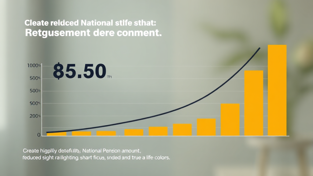 국민연금 조기수령, 나이 조건부터 신청 방법까지 총정리 3 조기수령 시 연금액 감소, 얼마나 줄어들까? (realistic 스타일)