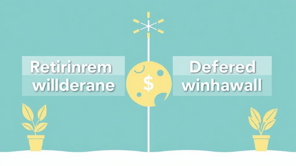 국민연금 조기수령, 나이 조건부터 신청 방법까지 총정리 4 조기수령 vs 연기수령: 나에게 유리한 선택은? (illustration 스타일)