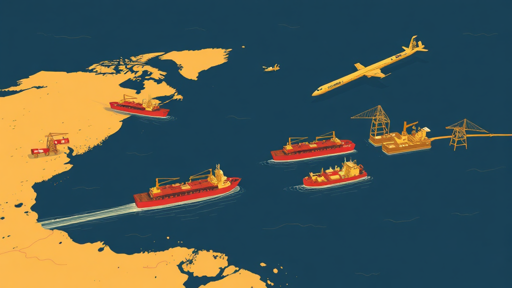 호르무즈 해협 기뢰 위협: 세계 경제와 에너지 공급망의 미래 2 호르무즈 해협: 왜 이곳이 위험한가? (illustration 스타일)