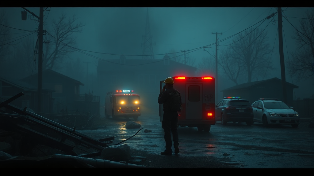 이태원 참사, 용산구청장 '8100' 통화와 숨겨진 진실 3 참사 발생 직후, 구청장과 대통령 경호처의 소통 (realistic 스타일)