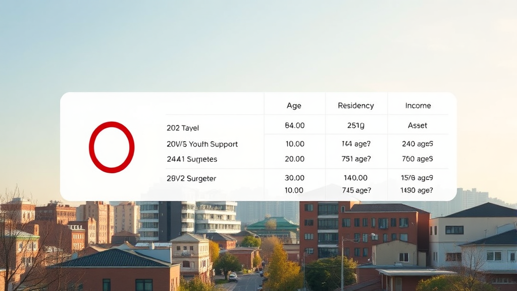 청년 월세 지원 사업 완벽 정리: 대상, 금액, 신청 방법까지 2 누가 받을 수 있나요? 지원 대상 및 자격 요건 (realistic 스타일)