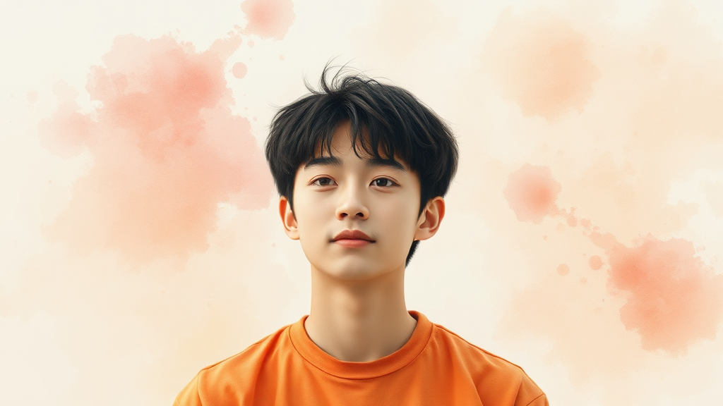 김어준 프로필: 기본 정보와 성장 배경 (watercolor 스타일)