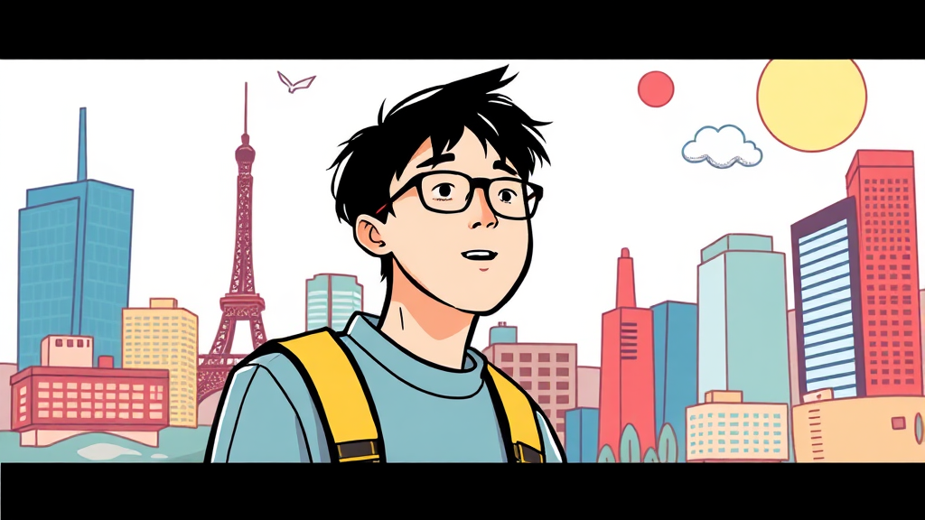 학력 및 초기 경력: 딴지일보 창간 (cartoon 스타일)