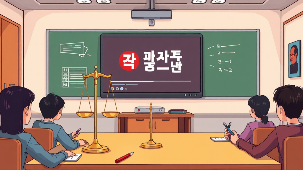 정치적 성향 및 발언 분석 (cartoon 스타일)