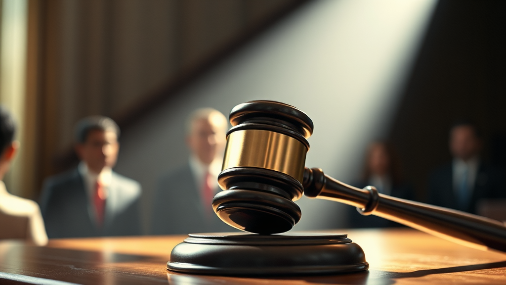 '공소취소 거래설' 논란의 전말 (realistic 스타일)