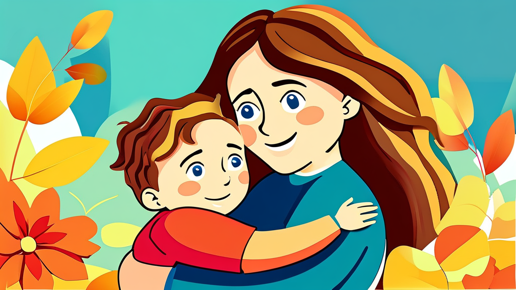 한국의 가족 정책과 출산 지원 확대 (cartoon 스타일)