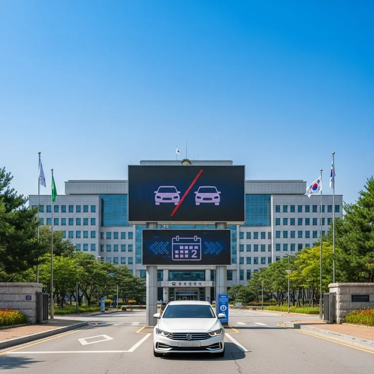 차량2부제 시행 방법